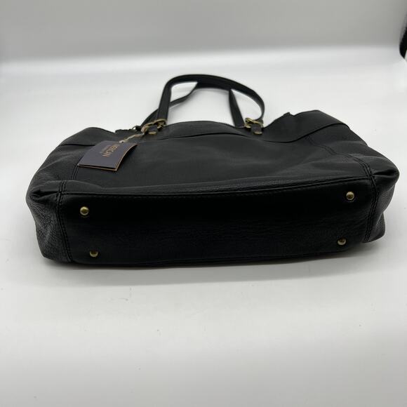 American Leather Co. Taylor Triple Entry Satchel Black Color Handbags - Picture 6 of 13